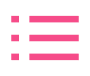 illustration of a bullet list