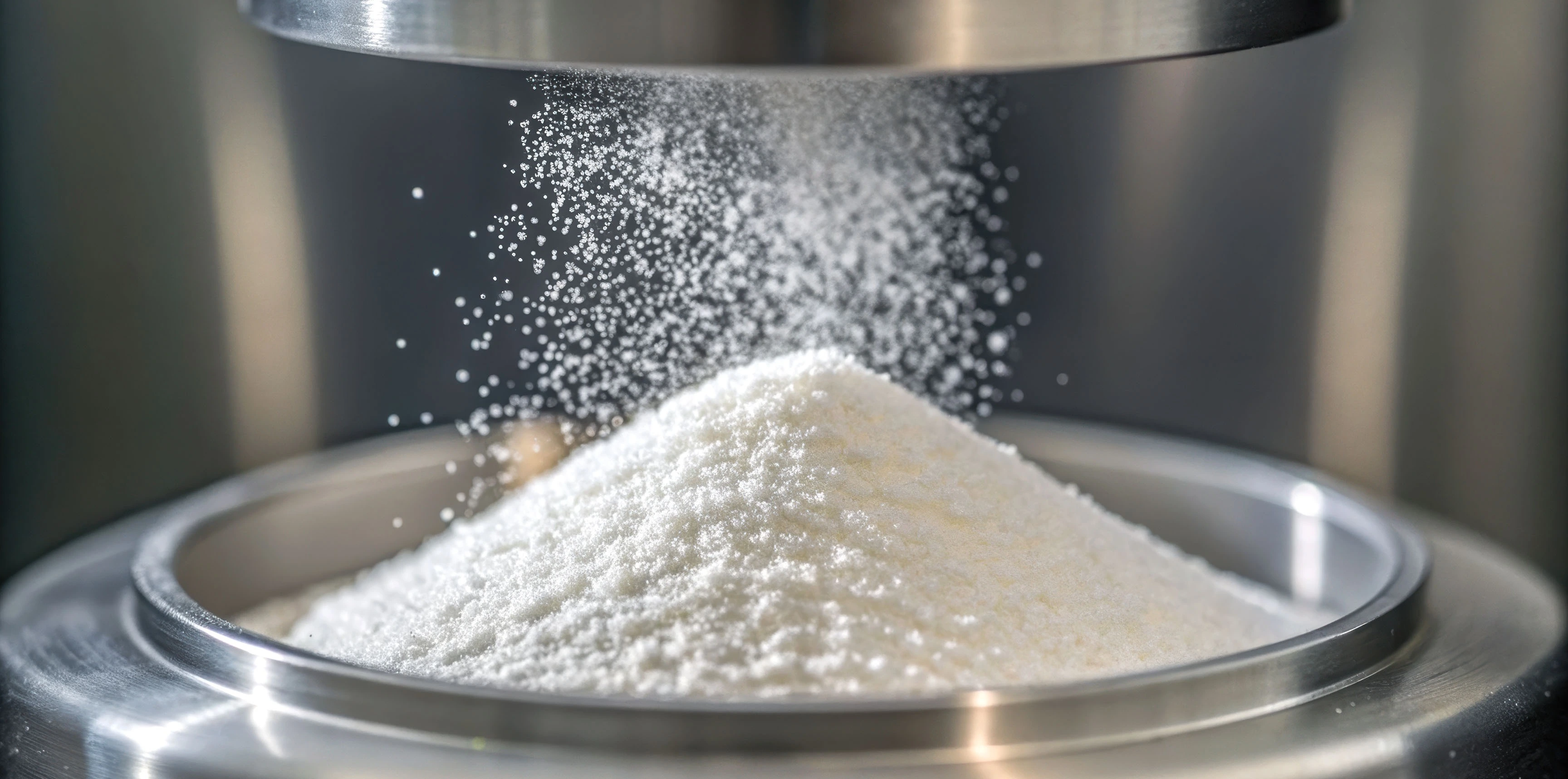 Powder in laboratory